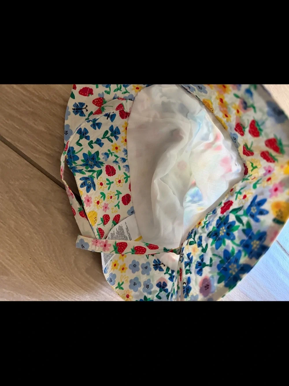 New Old Navy toddler girl sun bucket hat size large